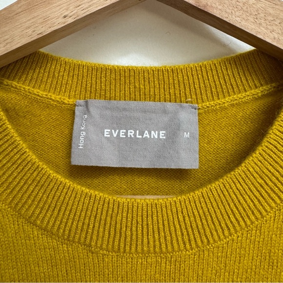 Everlane 100% Cashmere Short Sleeve Crew Neck Sweater - Picture 10 of 12